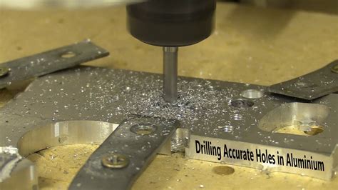 drilling small holes in aluminum